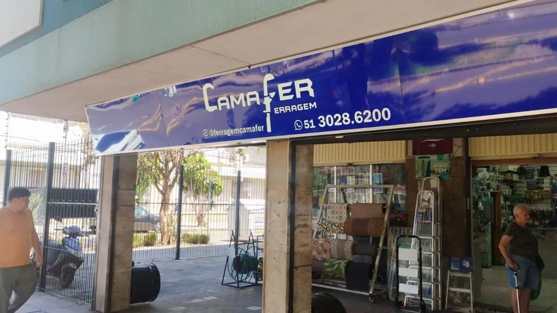 Fachada da loja Camafer Getúlio Vargas
